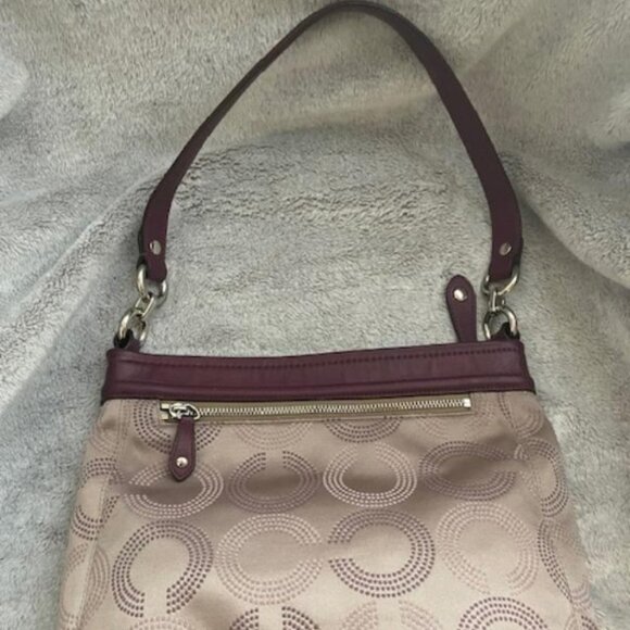 Vintage Ashley Dotted Op Art Large Hippie should bag - Picture 7 of 7